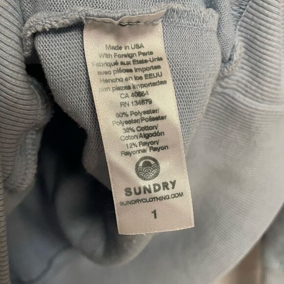 Sundry Clothing Grey Pullover Women's Size 1 (Small) - Picture 4 of 5